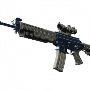 Souvenir SG 553 | Anodized Navy (Factory New)