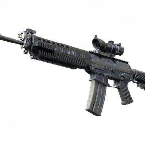 Souvenir SG 553 | Night Camo (Battle-Scarred)