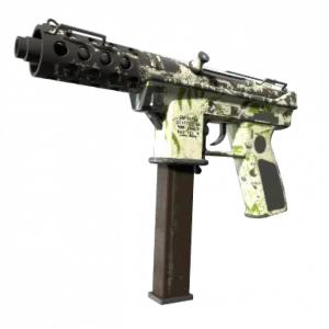 Souvenir Tec-9 | Bamboo Forest (Battle-Scarred)