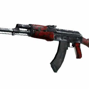 StatTrak™ AK-47 | Red Laminate (Battle-Scarred)