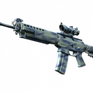 StatTrak™ SG 553 | Wave Spray (Factory New)