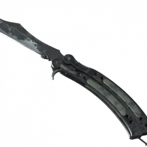 ★ Butterfly Knife | Night (Battle-Scarred)
