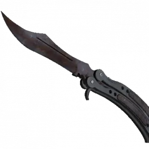 ★ Butterfly Knife | Rust Coat (Well-Worn)