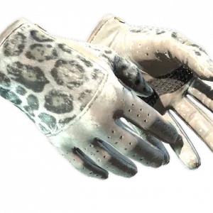 ★ Driver Gloves | Snow Leopard (Well-Worn)