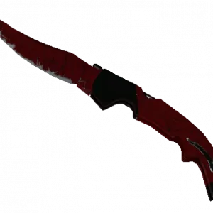 ★ Falchion Knife | Crimson Web (Well-Worn)