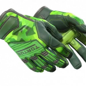 ★ Specialist Gloves | Lime Polycam (Minimal Wear)