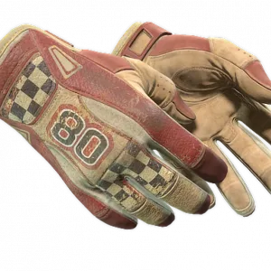 ★ Sport Gloves | Red Racer (Battle-Scarred)