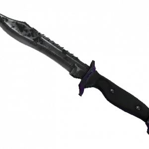 ★ StatTrak™ Bowie Knife | Ultraviolet (Battle-Scarred)