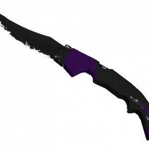 ★ StatTrak™ Falchion Knife | Ultraviolet (Well-Worn)
