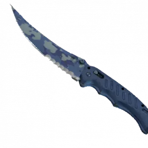 ★ StatTrak™ Flip Knife | Bright Water (Well-Worn)