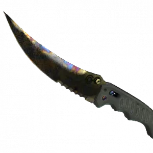 ★ StatTrak™ Flip Knife | Case Hardened (Battle-Scarred)