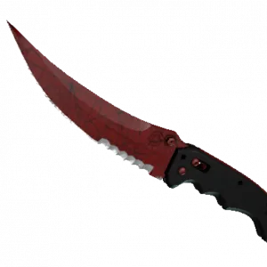 ★ StatTrak™ Flip Knife | Crimson Web (Minimal Wear)
