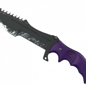 ★ StatTrak™ Huntsman Knife | Ultraviolet (Well-Worn)