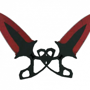 ★ StatTrak™ Shadow Daggers | Crimson Web (Minimal Wear)