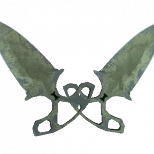 ★ StatTrak™ Shadow Daggers | Safari Mesh (Battle-Scarred)