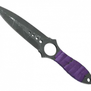★ StatTrak™ Skeleton Knife | Ultraviolet (Battle-Scarred)