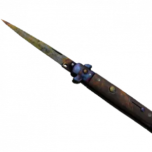 ★ StatTrak™ Stiletto Knife | Case Hardened (Battle-Scarred)