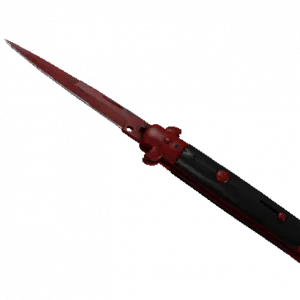 ★ StatTrak™ Stiletto Knife | Crimson Web (Minimal Wear)