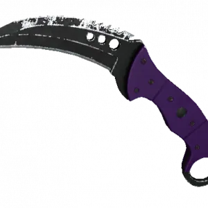 ★ StatTrak™ Talon Knife | Ultraviolet (Well-Worn)