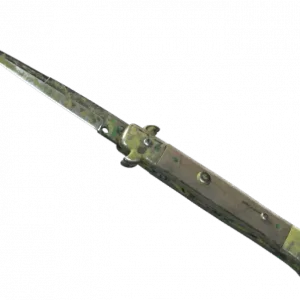 ★ Stiletto Knife | Boreal Forest (Battle-Scarred)