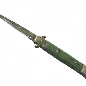 ★ Stiletto Knife | Forest DDPAT (Battle-Scarred)