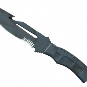 ★ Survival Knife | Night Stripe (Well-Worn)