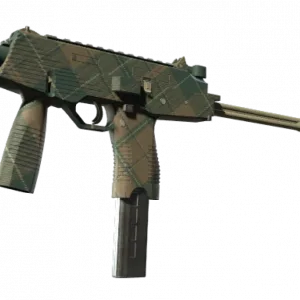MP9 | Green Plaid (Minimal Wear)