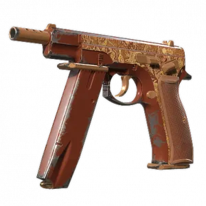 Souvenir CZ75-Auto | Honey Paisley (Field-Tested)