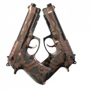 Souvenir Dual Berettas | Mystic Conjunction (Well-Worn)