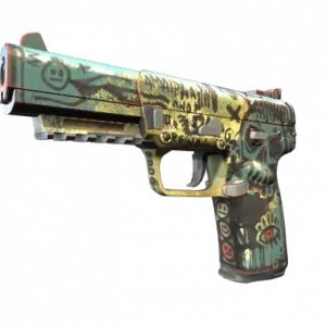 Souvenir Five-SeveN | Scrawl (Well-Worn)