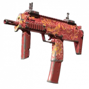 Souvenir MP7 | Coral Paisley (Well-Worn)