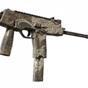 Souvenir MP9 | Dune Asp (Battle-Scarred)