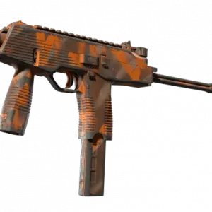 Souvenir MP9 | Orange Peel (Well-Worn)