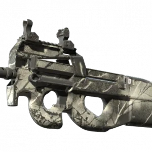 Souvenir P90 | Ash Wood (Well-Worn)