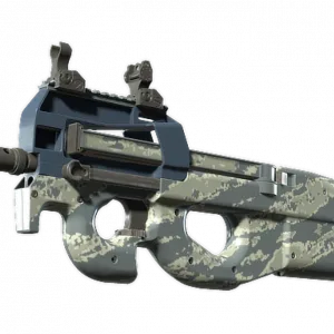 Souvenir P90 | Blue Tac (Minimal Wear)