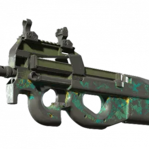 Souvenir P90 | Mustard Gas (Battle-Scarred)