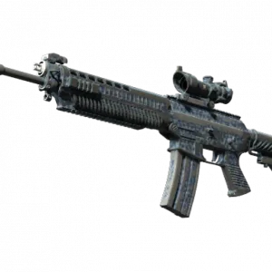 Souvenir SG 553 | Waves Perforated (Battle-Scarred)