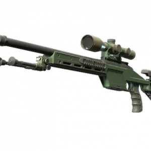Souvenir SSG 08 | Green Ceramic (Field-Tested)
