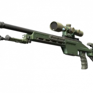 Souvenir SSG 08 | Green Ceramic (Minimal Wear)