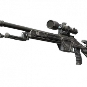 Souvenir SSG 08 | Grey Smoke (Well-Worn)