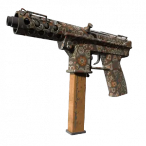 Souvenir Tec-9 | Orange Murano (Battle-Scarred)