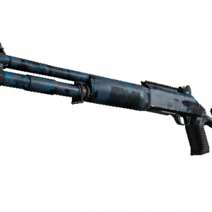 Souvenir XM1014 | VariCamo Blue (Well-Worn)