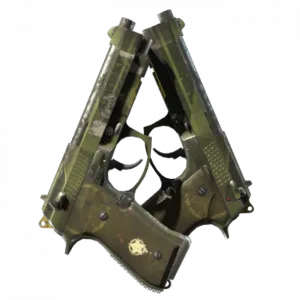 StatTrak™ Dual Berettas | Retribution (Field-Tested)