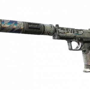 USP-S | Spiral Glitch (Battle-Scarred)