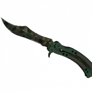 ★ StatTrak™ Butterfly Knife | Boreal Forest (Well-Worn)