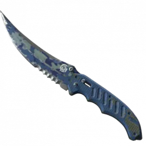 ★ StatTrak™ Flip Knife | Bright Water (Battle-Scarred)