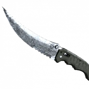 ★ StatTrak™ Flip Knife | Damascus Steel (Well-Worn)