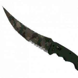 ★ StatTrak™ Flip Knife | Forest DDPAT (Well-Worn)