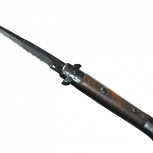 ★ StatTrak™ Stiletto Knife | Damascus Steel (Battle-Scarred)